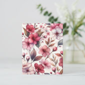 Cherry Blossom Paper Sheet (Standing Front)