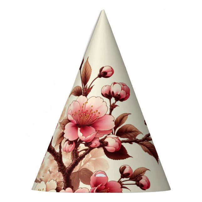Cherry Blossom Party Hat (Left)