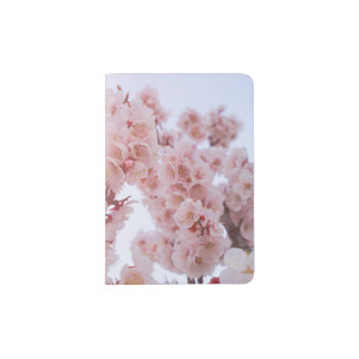Cherry blossom passport holder