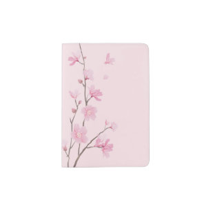 Cherry Blossom Passport Holder