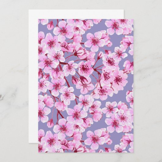 Cherry blossom pattern (Front/Back)