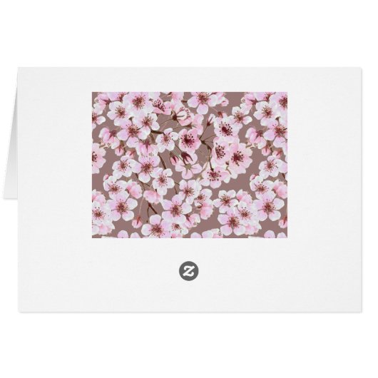 Cherry blossom pattern (Back Horizontal)