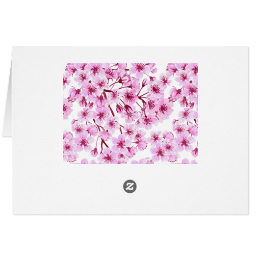 Cherry blossom pattern (Back Horizontal)