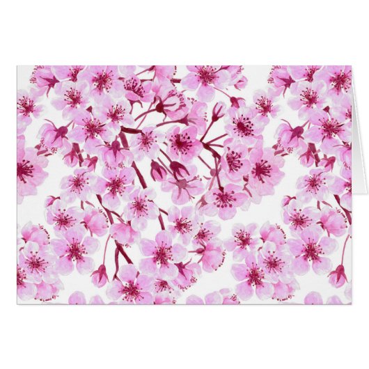 Cherry blossom pattern (Front Horizontal)