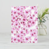 Cherry blossom pattern (Standing Front)