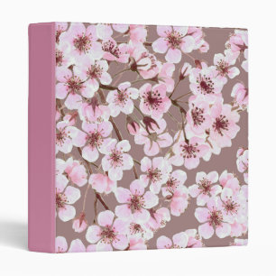 Cherry blossom pattern binder