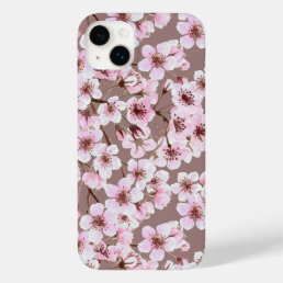 Cherry blossom pattern Case-Mate iPhone 14 plus case