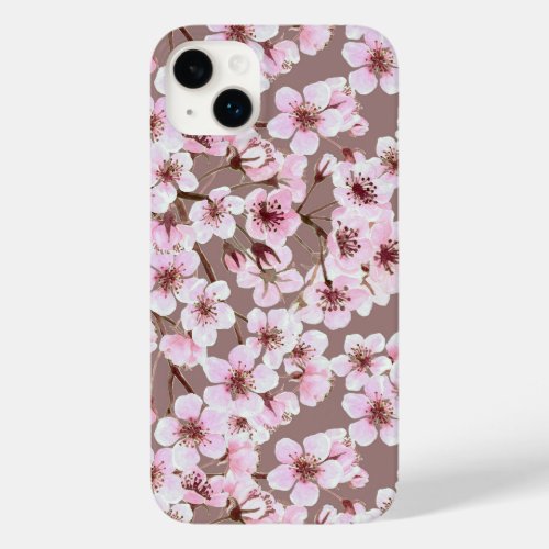 Cherry blossom pattern Case_Mate iPhone 14 plus case