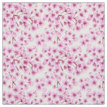 Cherry blossom pattern fabric