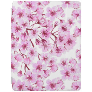 Cherry blossom pattern iPad smart cover