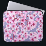 Cherry blossom pattern laptop sleeve<br><div class="desc">Watercolor seamless pattern made of cherry blossom branches.</div>