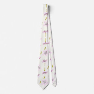 Cherry Blossom Pattern Neck Tie