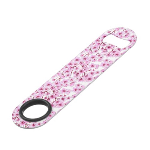 Cherry blossom pattern speed bottle opener