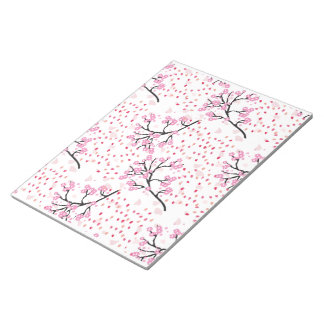 Cherry Blossom Patterned Notepad