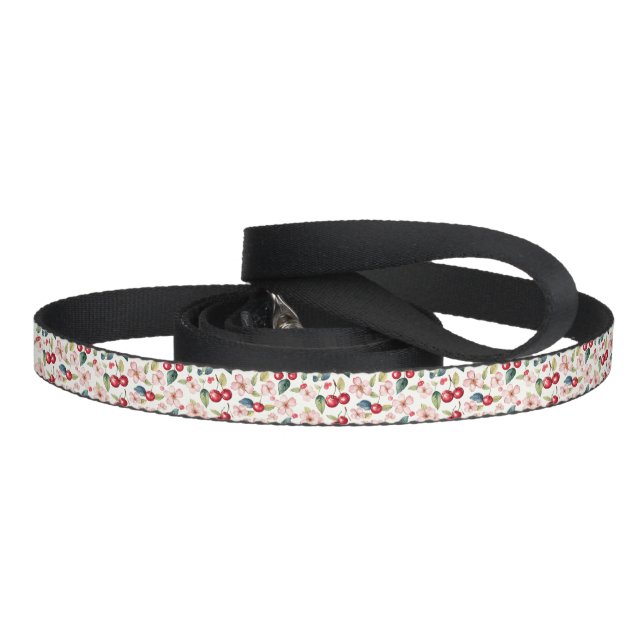 Cherry Blossom Pet Bowl Leash (Handle)