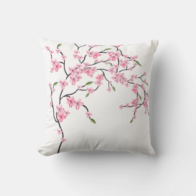 Cherry Blossom Pillow (Front)