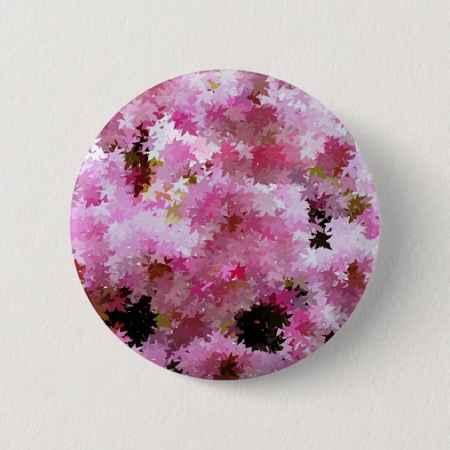 CHERRY BLOSSOM PINBACK BUTTON (Front)