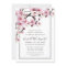 Cherry Blossom Pink Bridal Shower Invitations