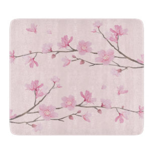 Cherry Blossom - Pink Cutting Board