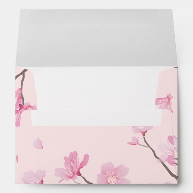 Cherry Blossom - Pink Envelope (Back (Bottom))