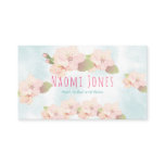 Cherry Blossom Pink Floral Watercolor Mommy Card Cherry Blossom Pink Floral Watercolor Mommy Card