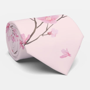 Cherry Blossom - Pink Neck Tie