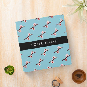 Cherry Blossom, Pink Sakura, Your Name 3 Ring Binder