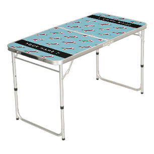 Cherry Blossom, Pink Sakura, Your Name Beer Pong Table