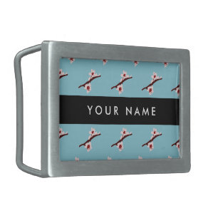 Cherry Blossom, Pink Sakura, Your Name Belt Buckle