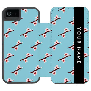 Cherry Blossom, Pink Sakura, Your Name iPhone SE/5/5s Wallet Case