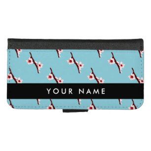 Cherry Blossom, Pink Sakura, Your Name iPhone 8/7 Wallet Case