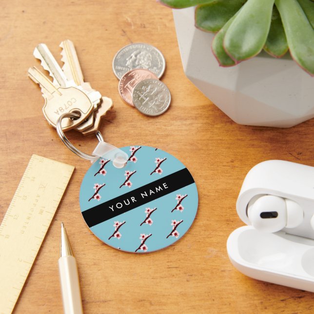 Cherry Blossom, Pink Sakura, Your Name Keychain (Desk)