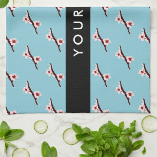 Cherry Blossom, Pink Sakura, Your Name Kitchen Towel