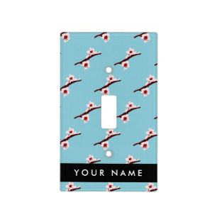 Cherry Blossom, Pink Sakura, Your Name Light Switch Cover