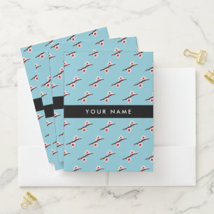 Cherry Blossom, Pink Sakura, Your Name Pocket Folder