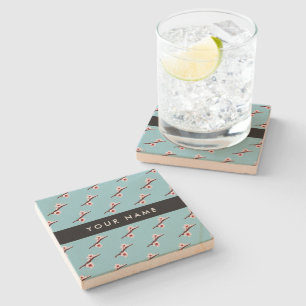 Cherry Blossom, Pink Sakura, Your Name Stone Coaster