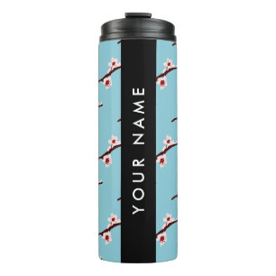 Cherry Blossom, Pink Sakura, Your Name Thermal Tumbler