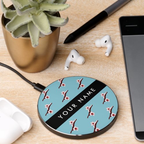 Cherry Blossom Pink Sakura Your Name Wireless Charger