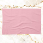 Cherry Blossom Pink Solid Color Kitchen Towel<br><div class="desc">Cherry Blossom Pink Solid Color</div>