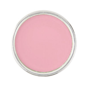 Cherry Blossom Pink Solid Color Lapel Pin