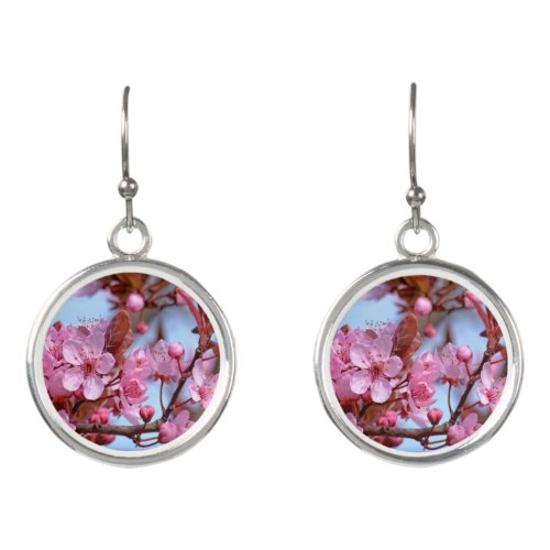 Cherry Blossom Pink Style Earrings