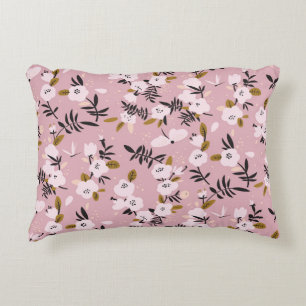 Cherry Blossom Pink: Tender Spring Accent Pillow