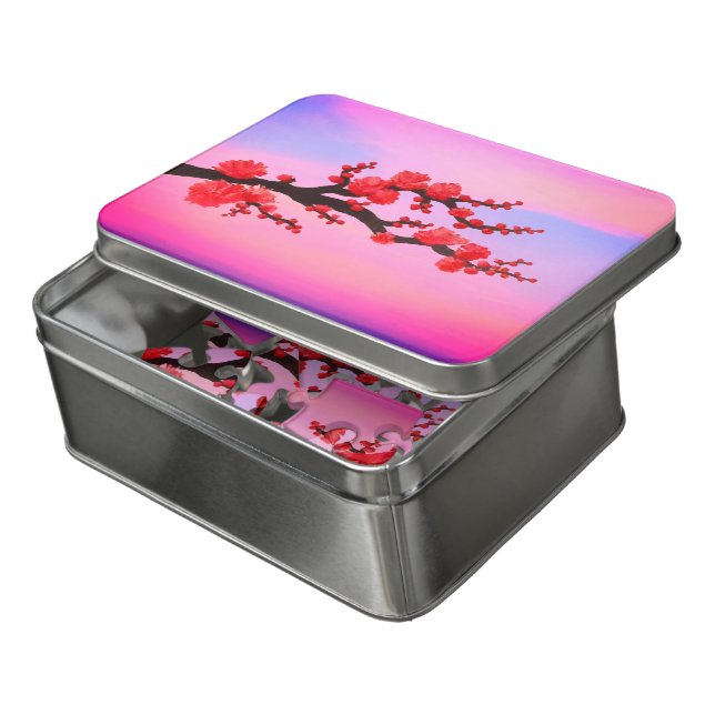 Cherry Blossom Puzzle (Lid Open)