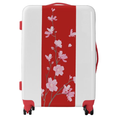 Cherry Blossom _ Red Luggage