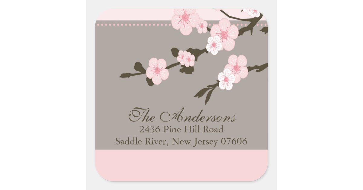 Monogram Return Address Wedding Envelope Seal