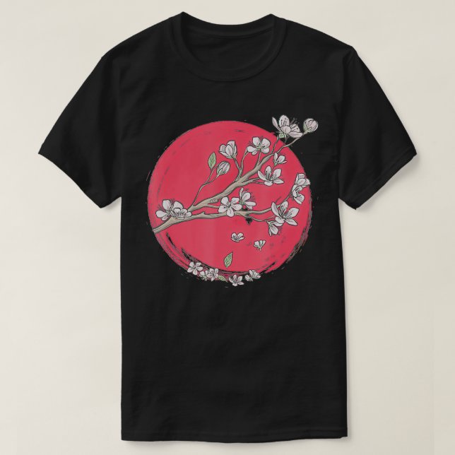 Cherry Blossom Sakura Japan  T-Shirt (Design Front)