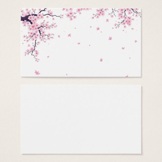 Cherry Blossom Sakura Japanese Art Tote  (Front & Back)