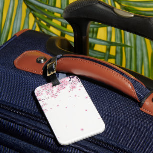 Cherry Blossom Sakura Japanese Art Tote  Luggage Tag