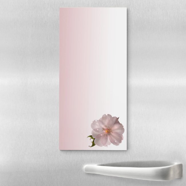 Cherry Blossom Sakura Magnetic Fridge Notepad