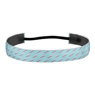 Cherry Blossom, Sakura, Pink Floral Pattern Athletic Headband